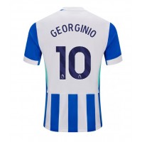Moški Nogometni dresi Brighton Georginio Rutter #10 Domači 2025-26 Kratek Rokav